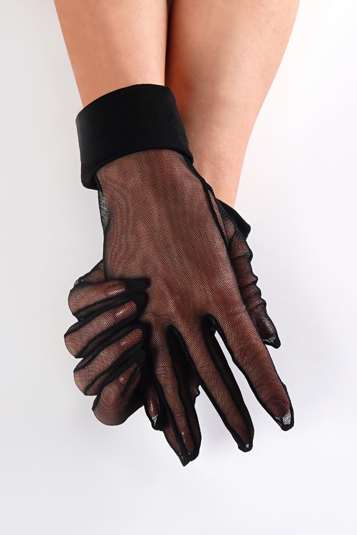 Manşetli Gelin Düğün Davet Balo Parti Eldiveni