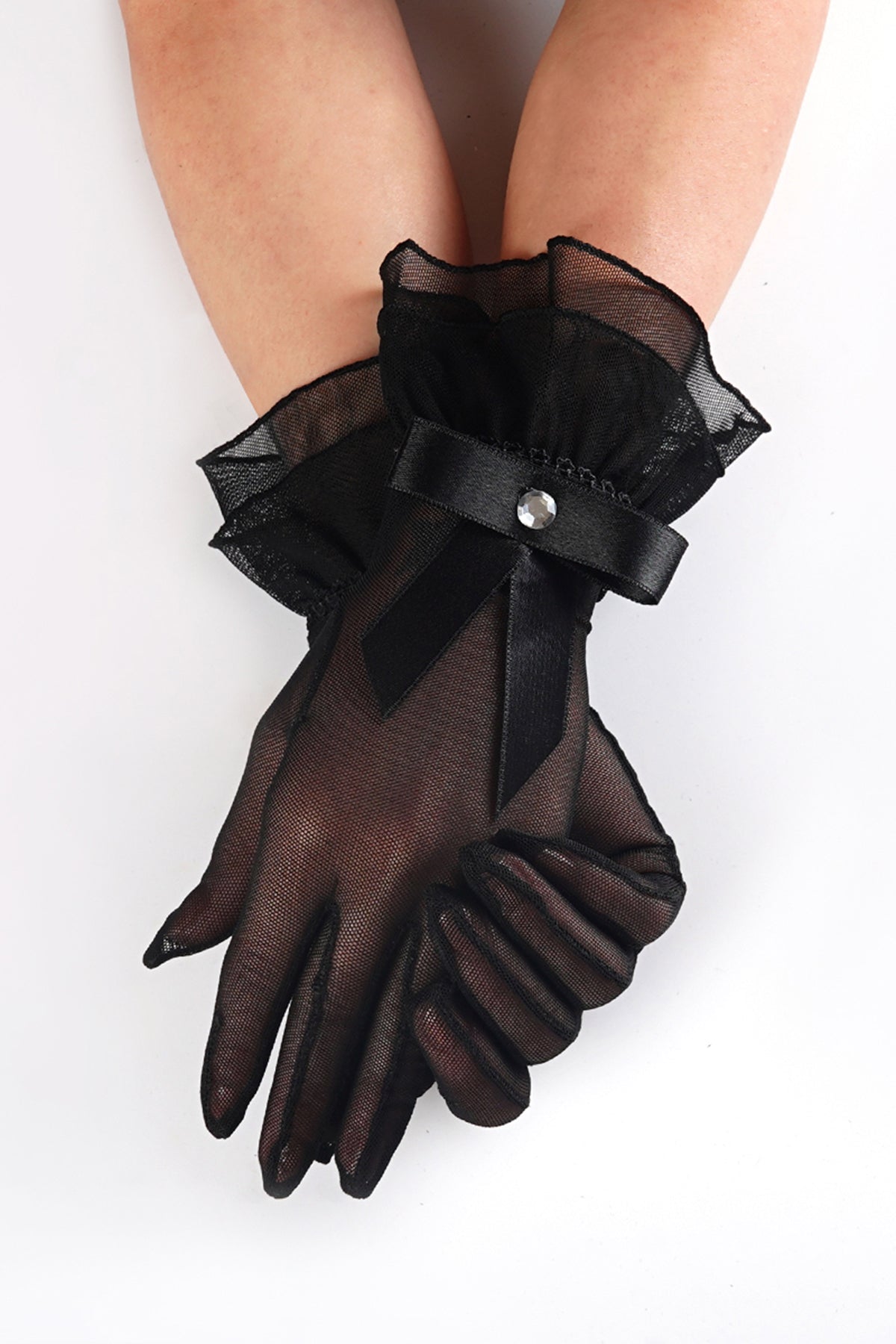 Fiyonk Gelin Düğün Davet Balo Parti Eldiveni